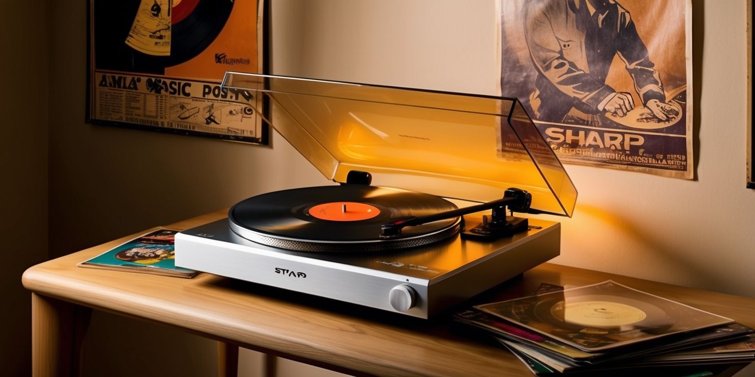 Analog Heritage, Digital Innovation: The Sharp Automatic Turntable RPTT100