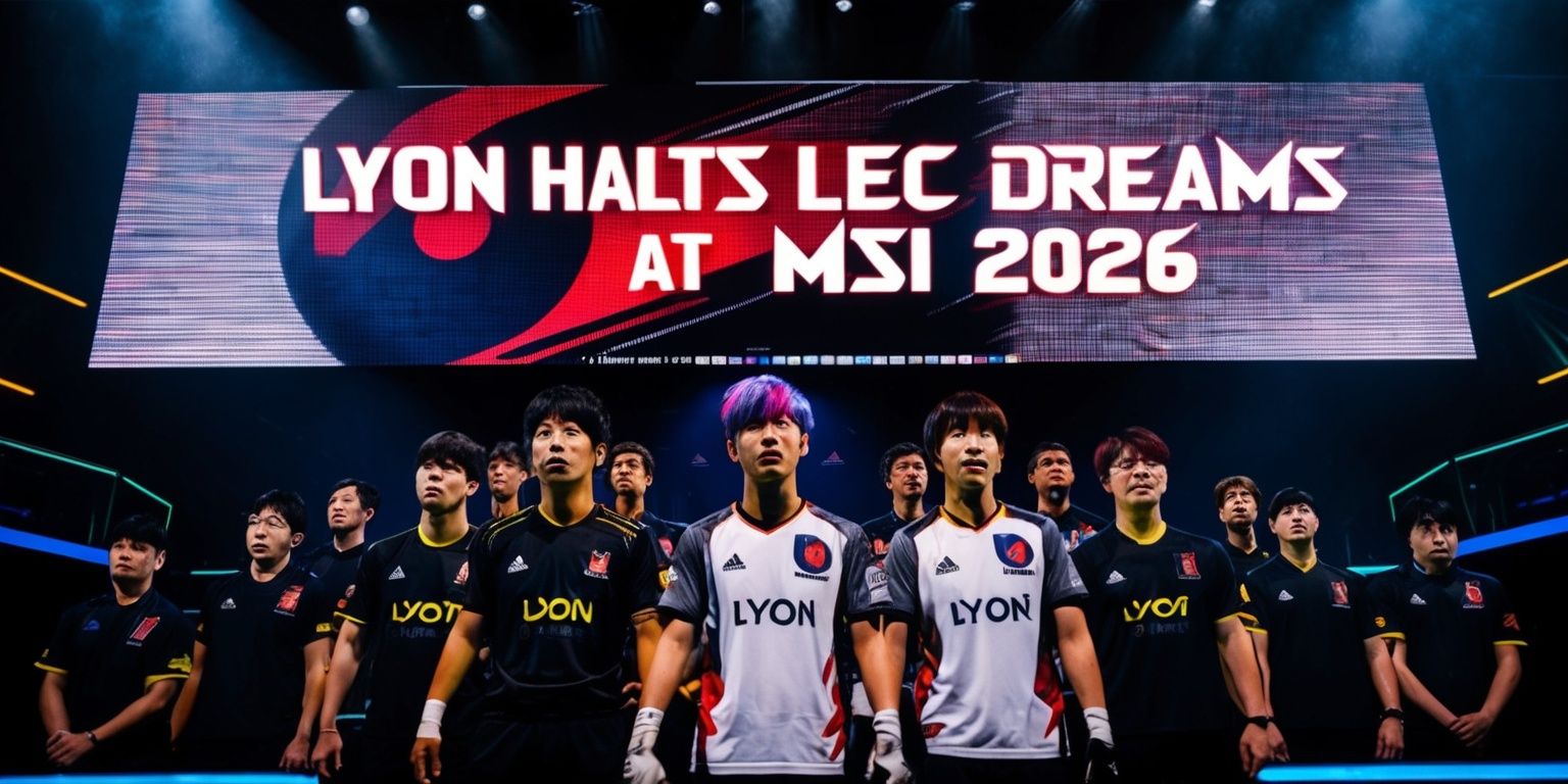 Lyon Halts LEC Dreams at MSI 2026: South Korea Showdown Looms