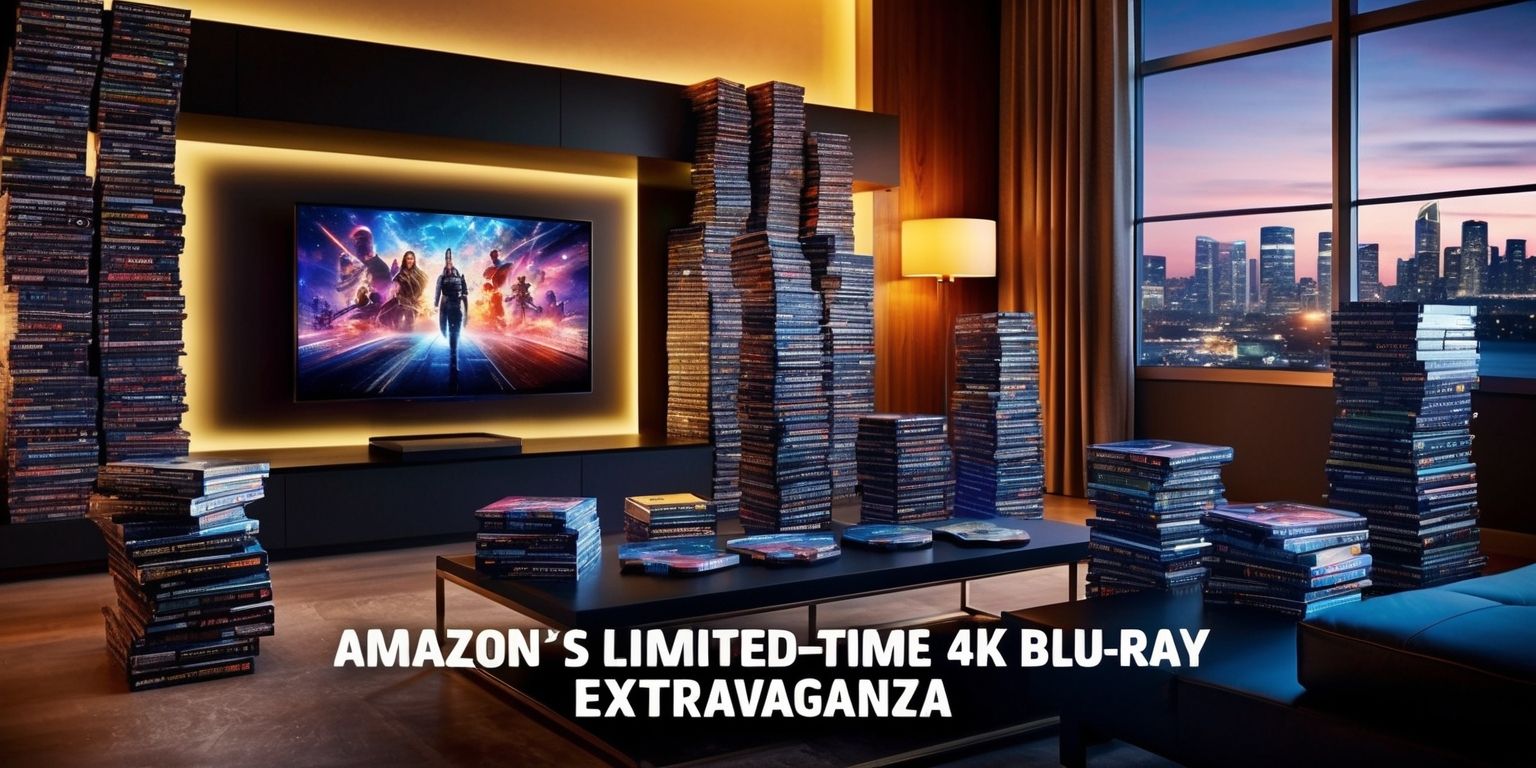 Immersive Cinematic Treasures: Amazon's Limited-Time 4K Blu-ray Extravaganza