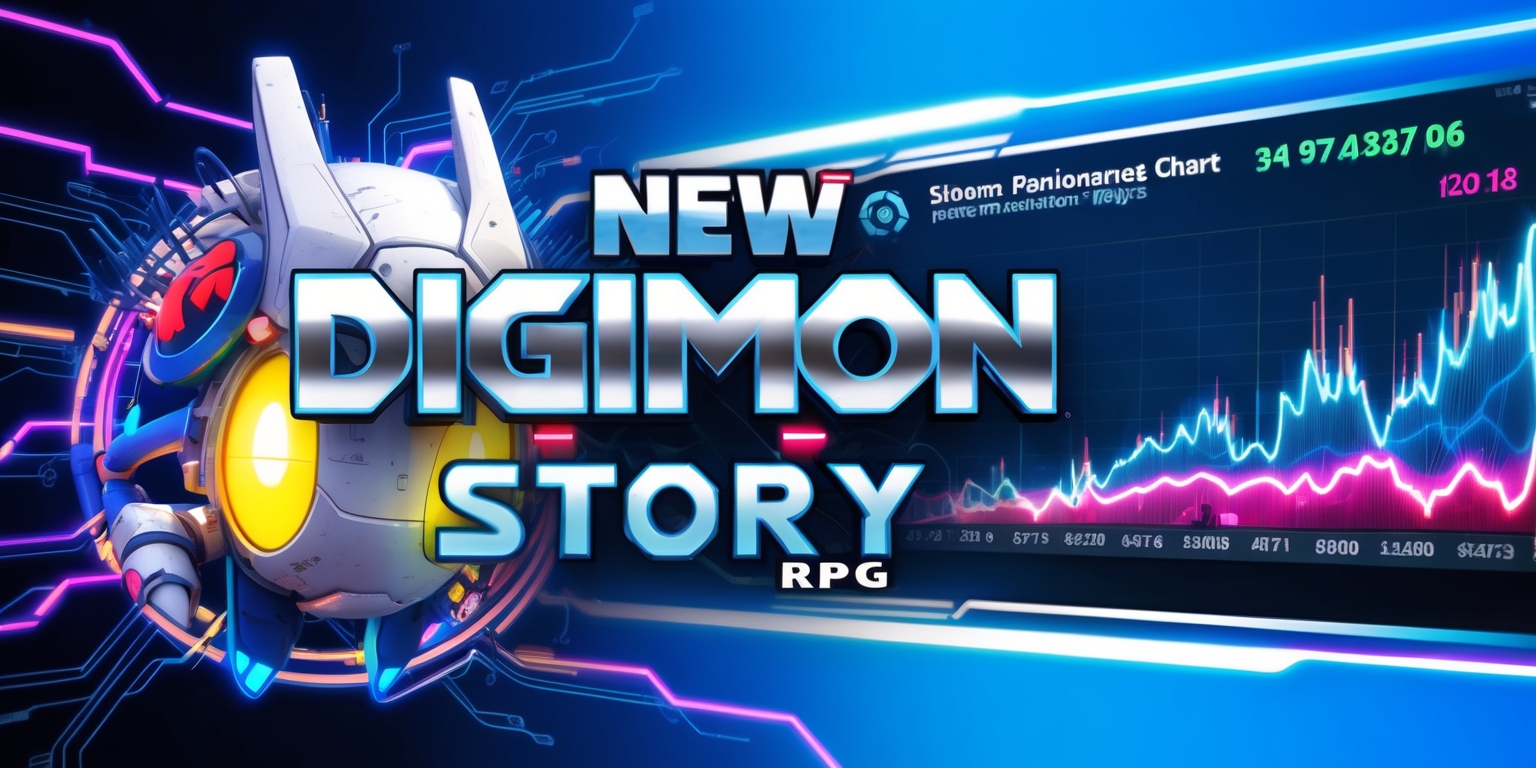New Digimon Story RPG Dazzles Fans with Record-Breaking Steam Performance