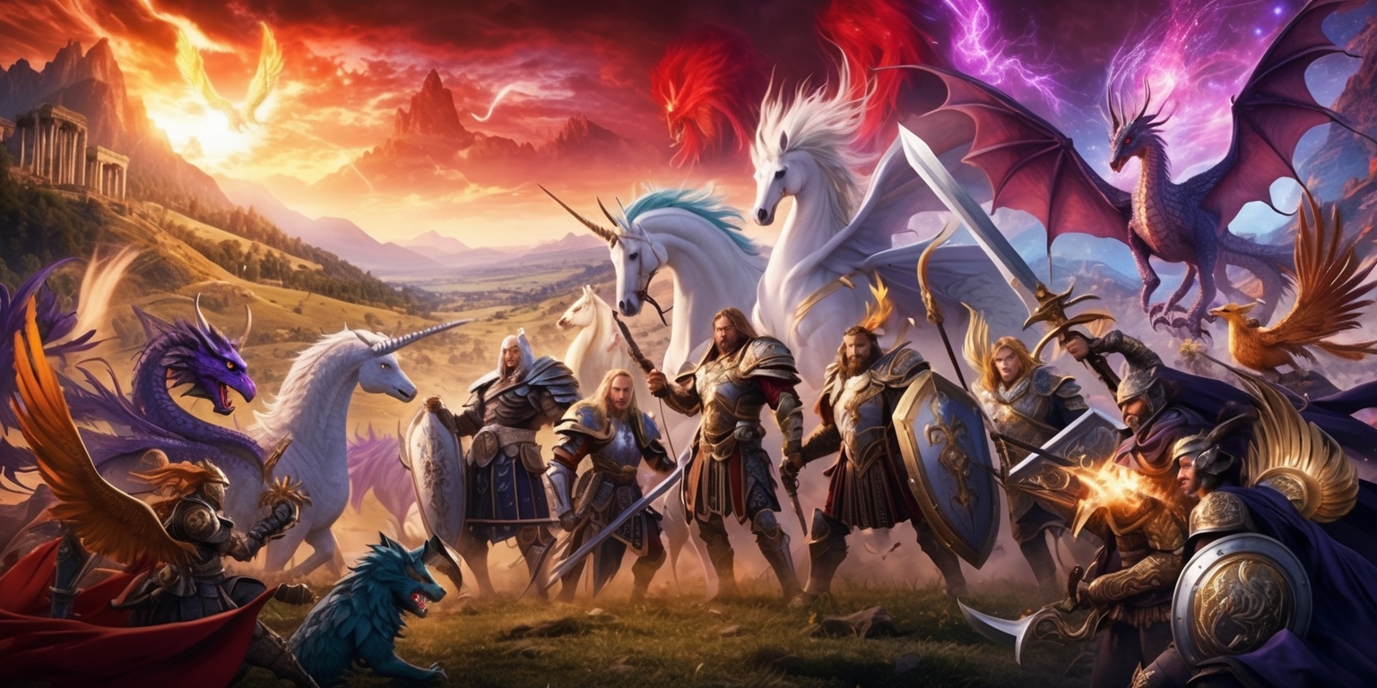 Legendary Convergence: The Art of Strategy and Myth in Epic Encounters