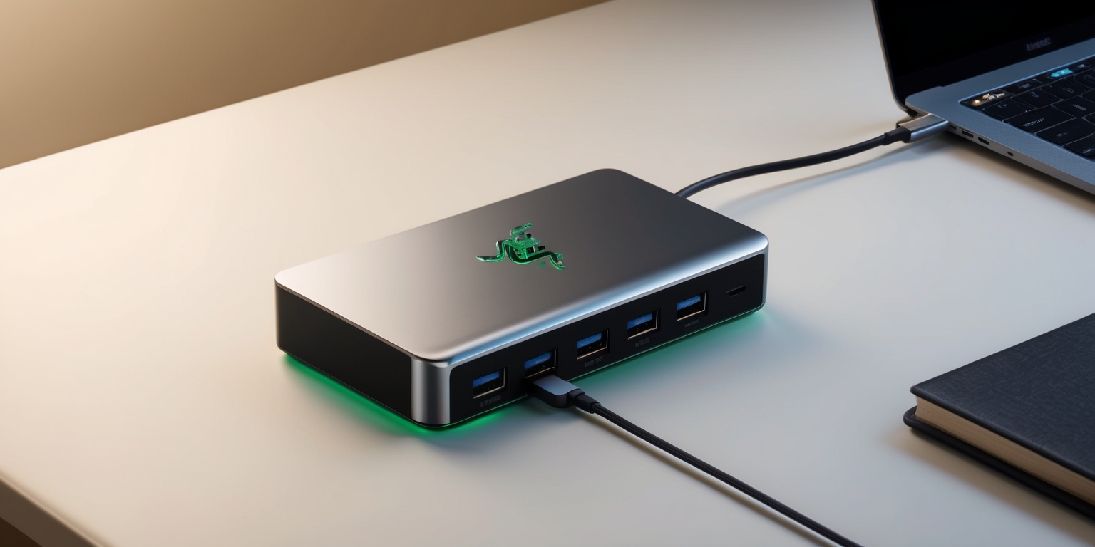 Razer USB 4 Dock: Compact Innovation for High-Speed Connectivity
