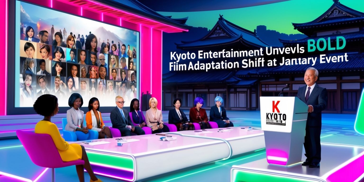 Kyoto Entertainment Unveils Bold Film Adaptation Shift at January Event