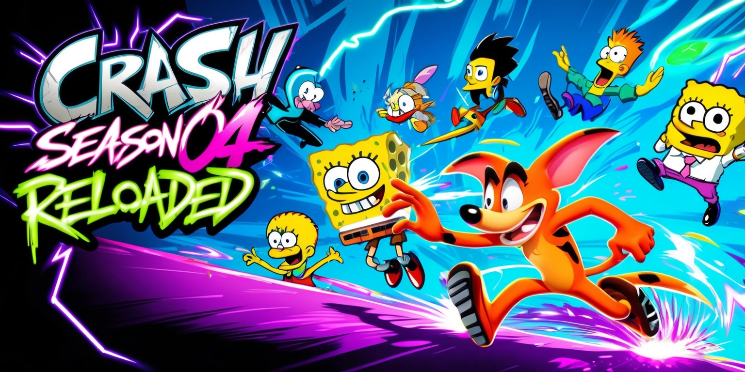 Animated Icons Crash Season 04 Reloaded in a Cross-Universe Crossover