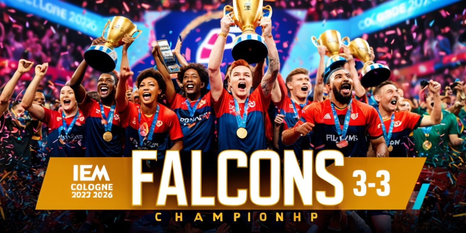 Team Falcons Herald Championship Era with a 3-0 Sweep at IEM Cologne 2026