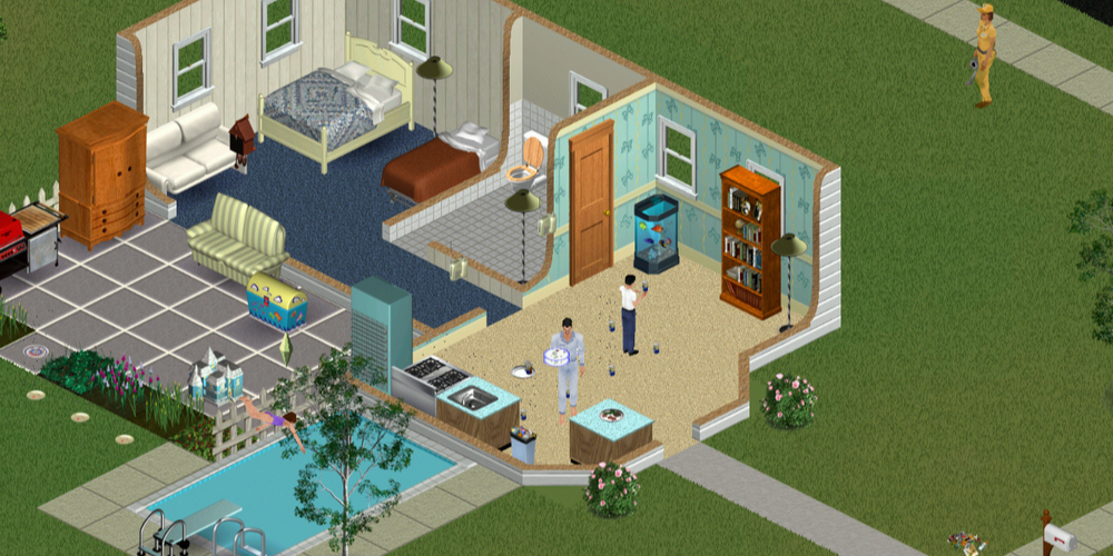 Sims 2 gameplay